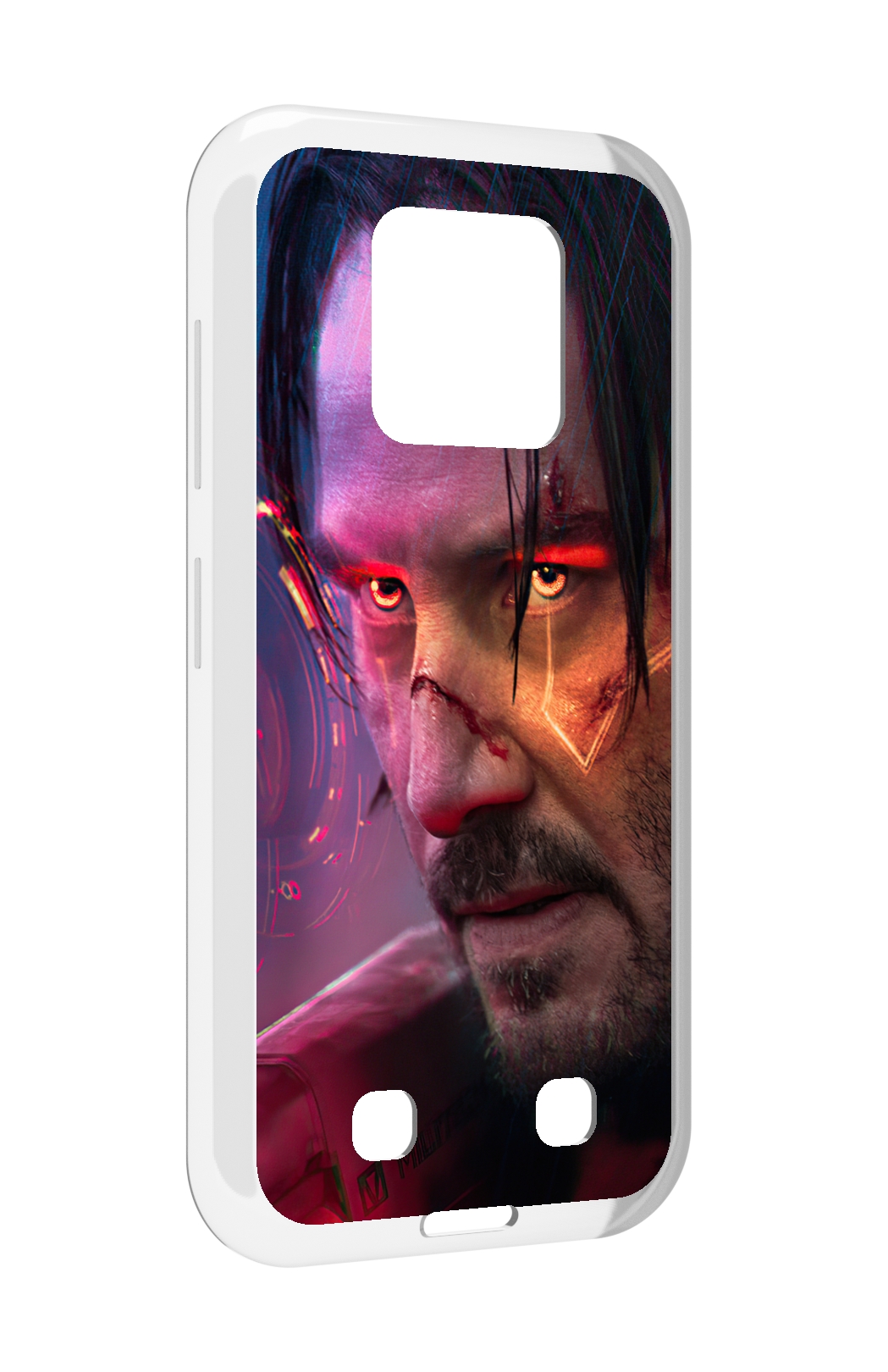 

Чехол MyPads cyberpunk 2077 Джонни Сильверхенд для Oukitel WP18, Прозрачный, Tocco