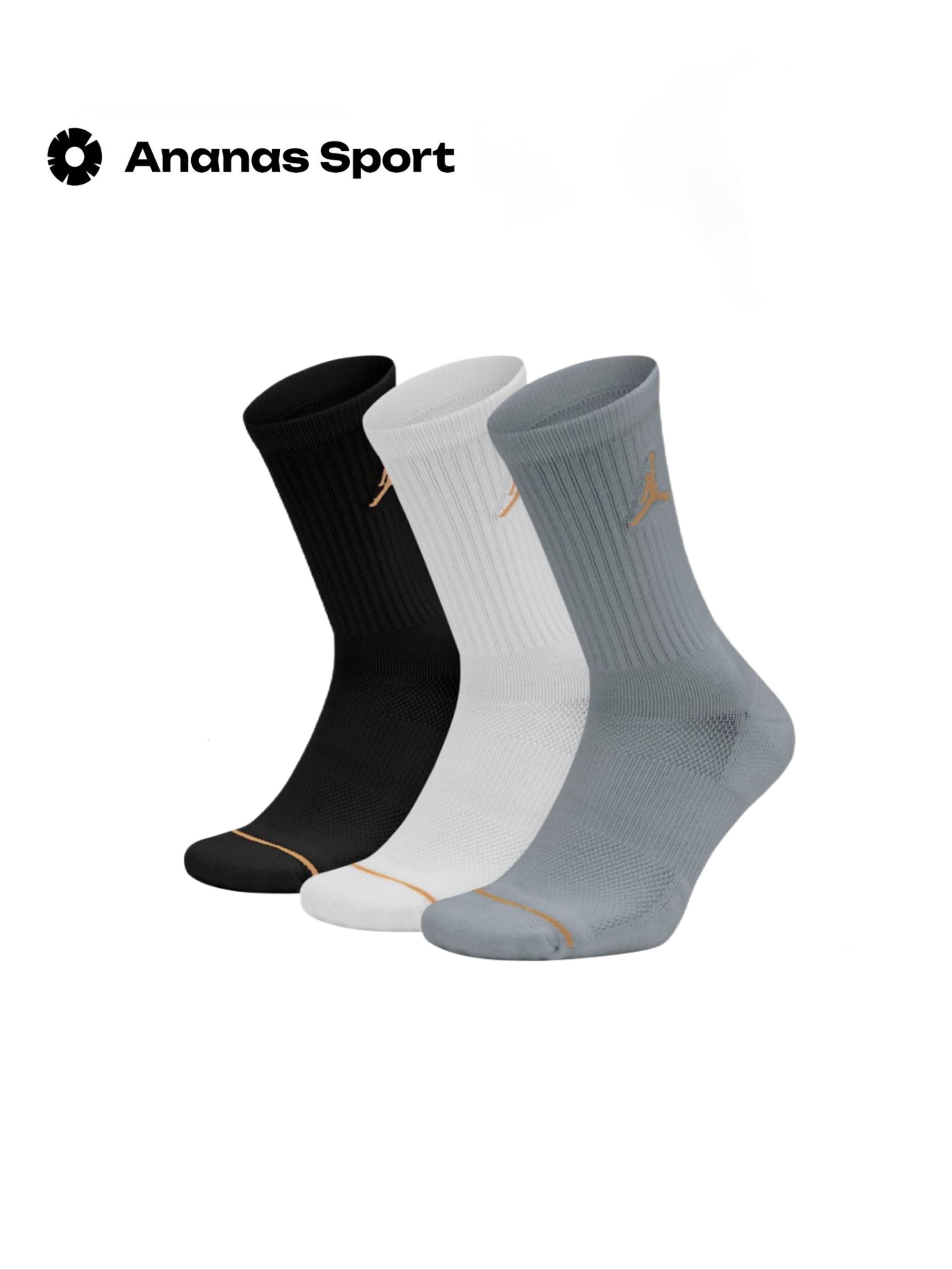 

Комплект носков мужских Nike SX5545-915 разноцветных M, Разноцветный, SX5545-915