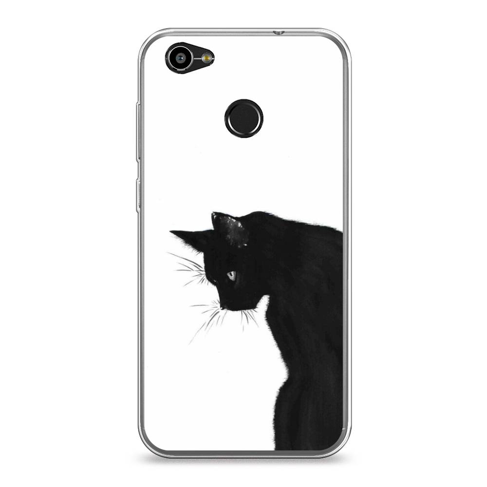 

Чехол Awog на ZTE Blade A6 / ЗТЕ Блэйд A6 "Black cat", 132350-1