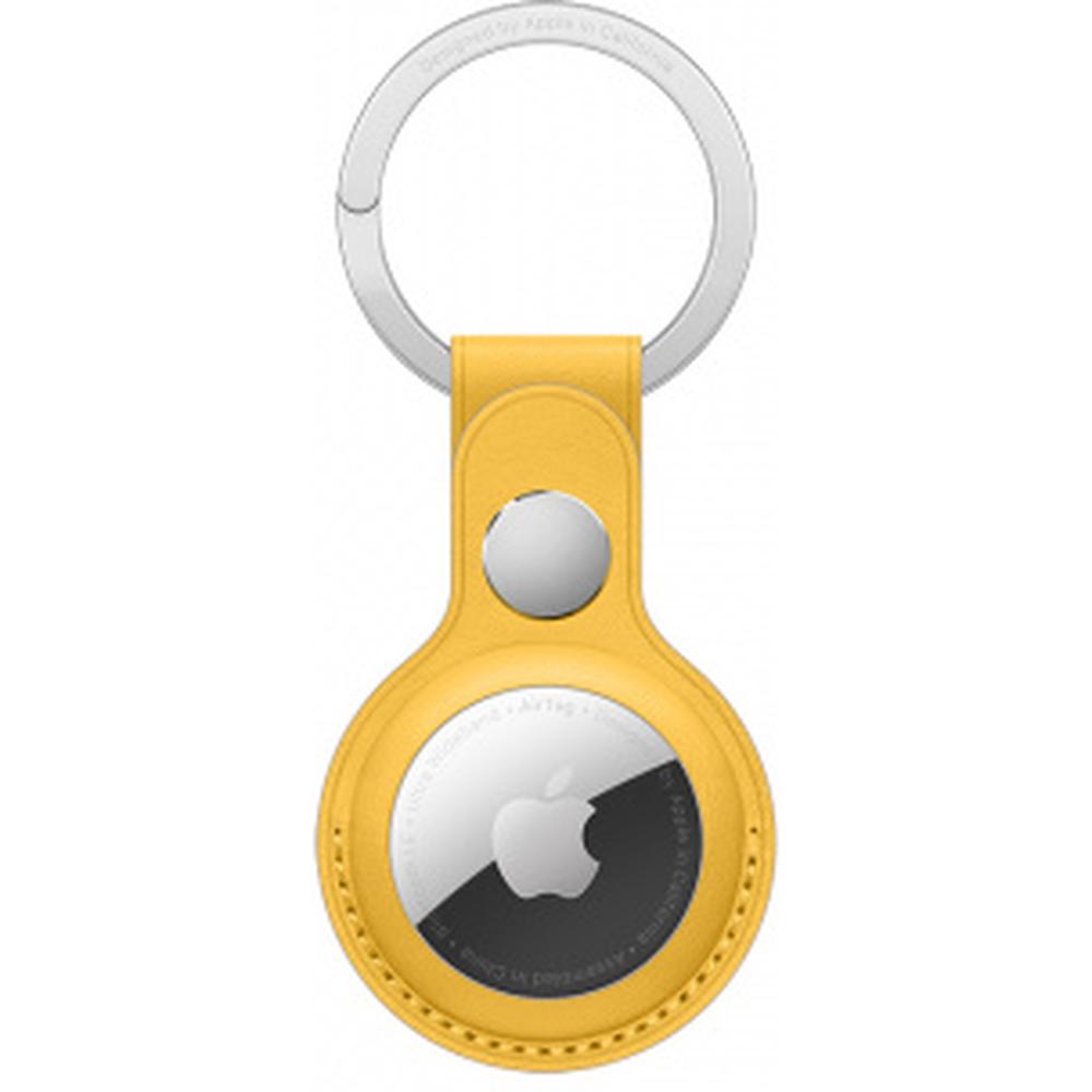 

Брелок-подвеска для AirTag Leather Key Ring Meyer Lemon, AirTag Leather Key Ring