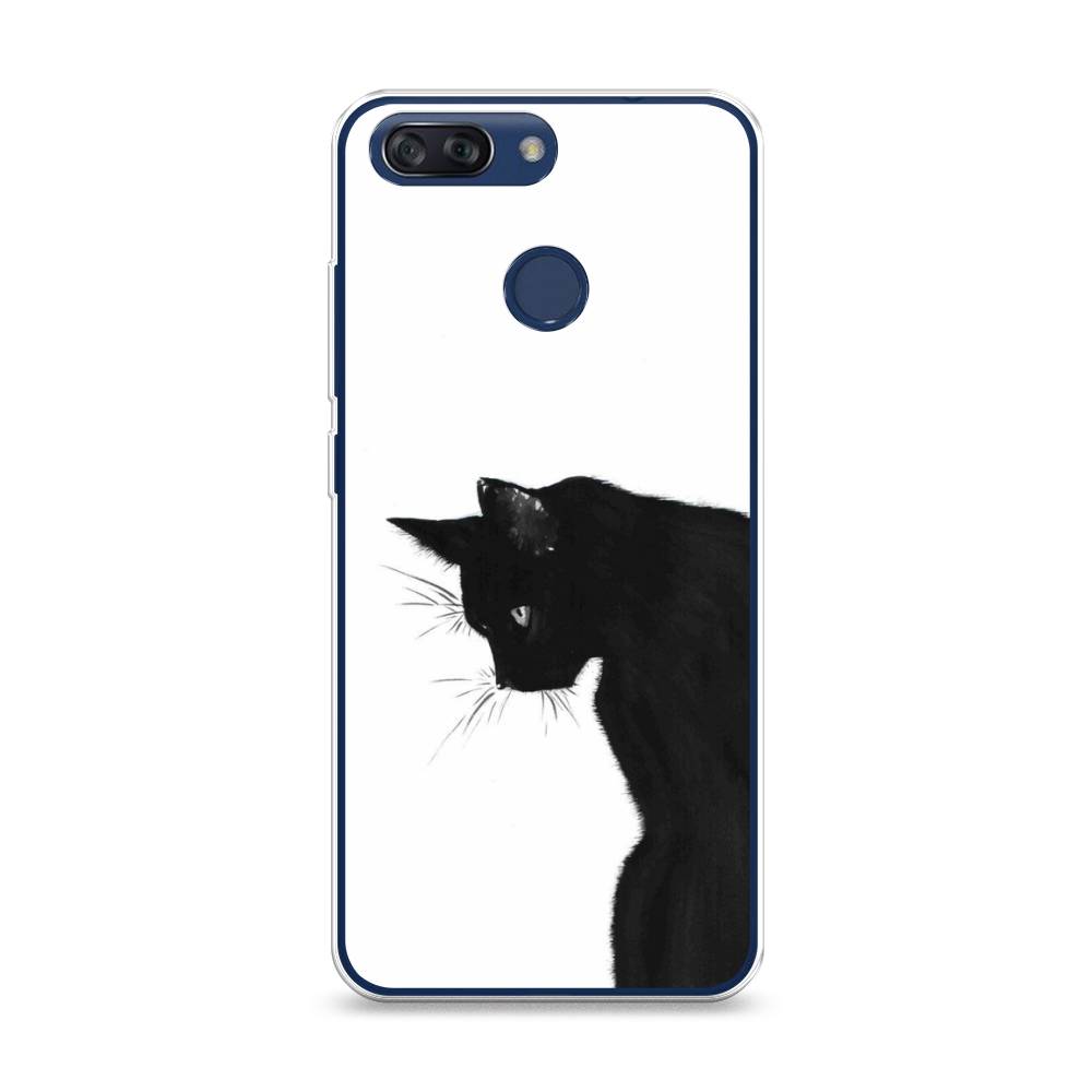 

Чехол Awog на ZTE Blade V9 Vita / ЗТЕ Блэйд V9 Vita "Black cat", Черный;белый, 132550-1