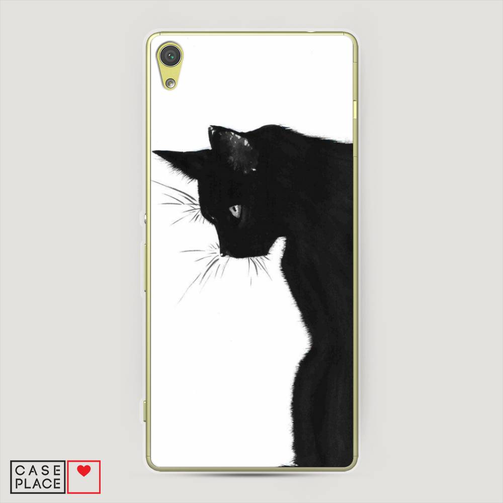 

Чехол Awog на Sony Xperia XA "Black cat", Черный;белый, 51250-1