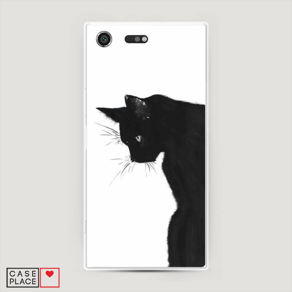 

Чехол Awog на Sony Xperia XZ Premium "Black cat", Черный;белый, 52450-1
