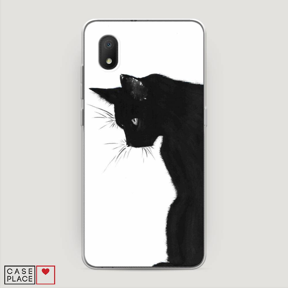 

Чехол Awog на Alcatel 1A (2020) 5002F / Алкатель 1A (2020) 5002F "Black cat", 171050-1