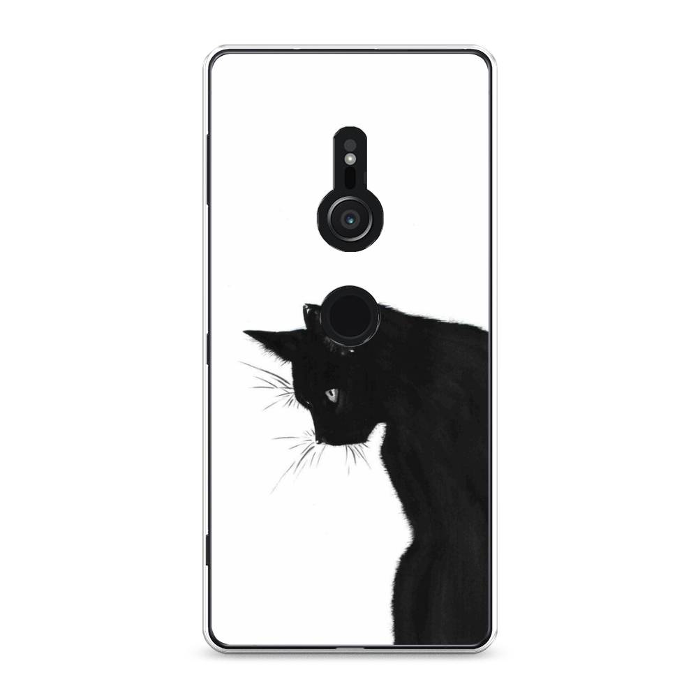 

Чехол Awog на Sony Xperia XZ2 "Black cat", Черный;белый, 52850-1