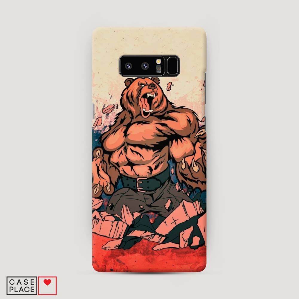 

Чехол Awog "Медведь с флагом РФ" для Samsung Galaxy Note 8, 25220-1