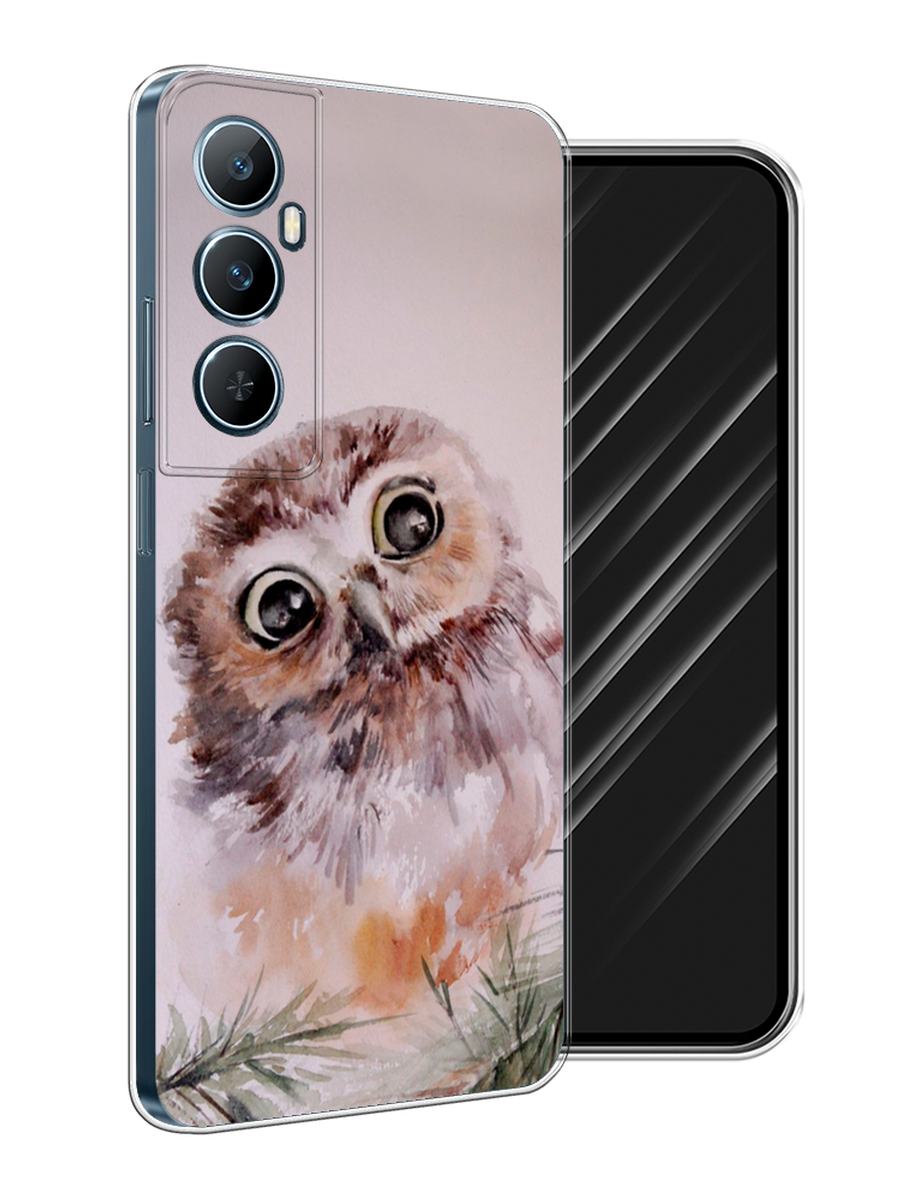 

Чехол Awog на Realme C65 "Сова на розовом", Розовый;коричневый, 2516750-1
