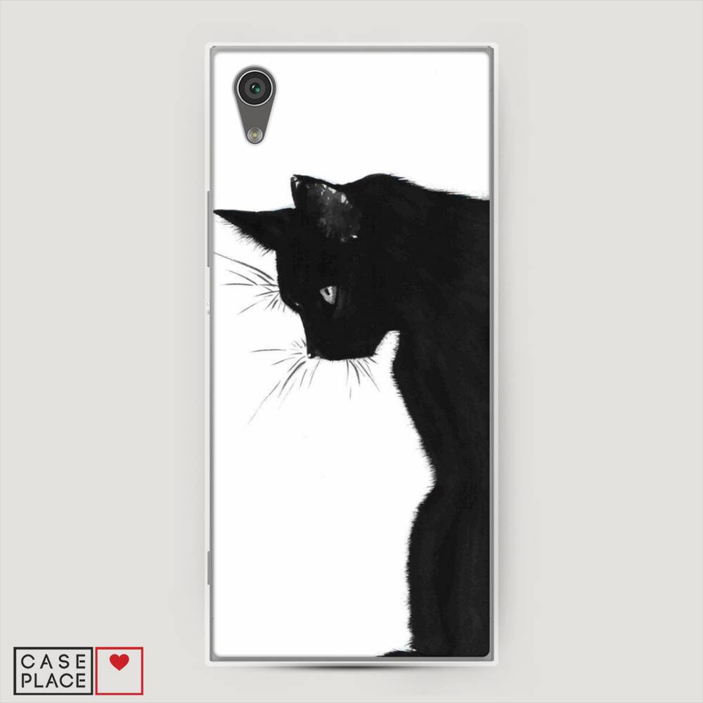 

Чехол Awog на Sony Xperia L1 "Black cat", Черный;белый, 52550-1