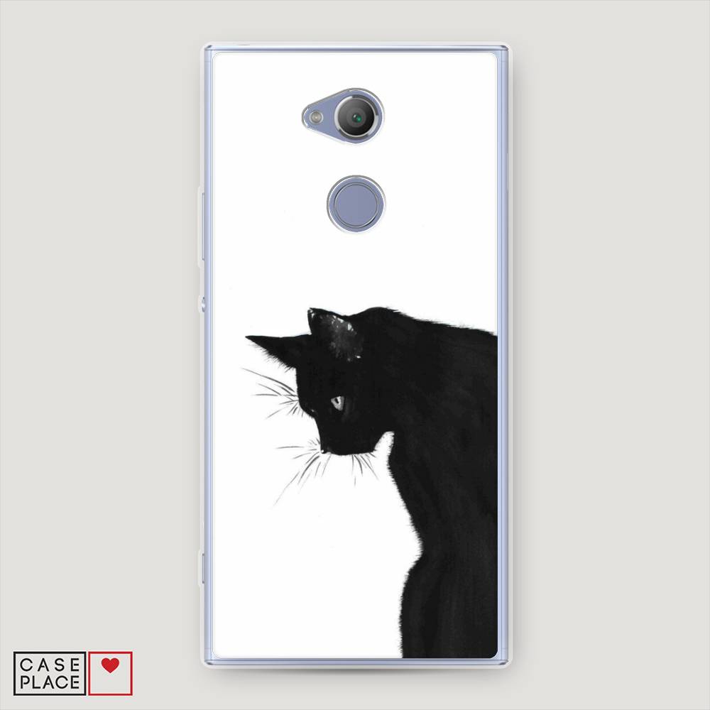 

Чехол Awog на Sony Xperia XA2 Ultra "Black cat", Черный;белый, 53250-1