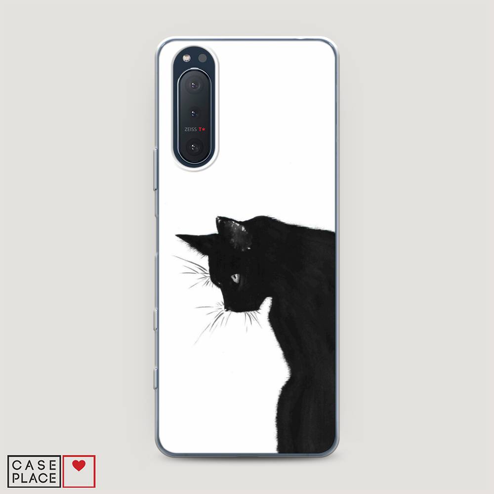 

Чехол Awog на Sony Xperia 5 II "Black cat", Черный;белый, 54750-1