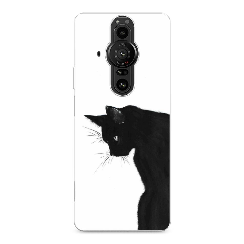 

Чехол Awog на Sony Xperia Pro-I "Black cat", Черный;белый, 55050-1