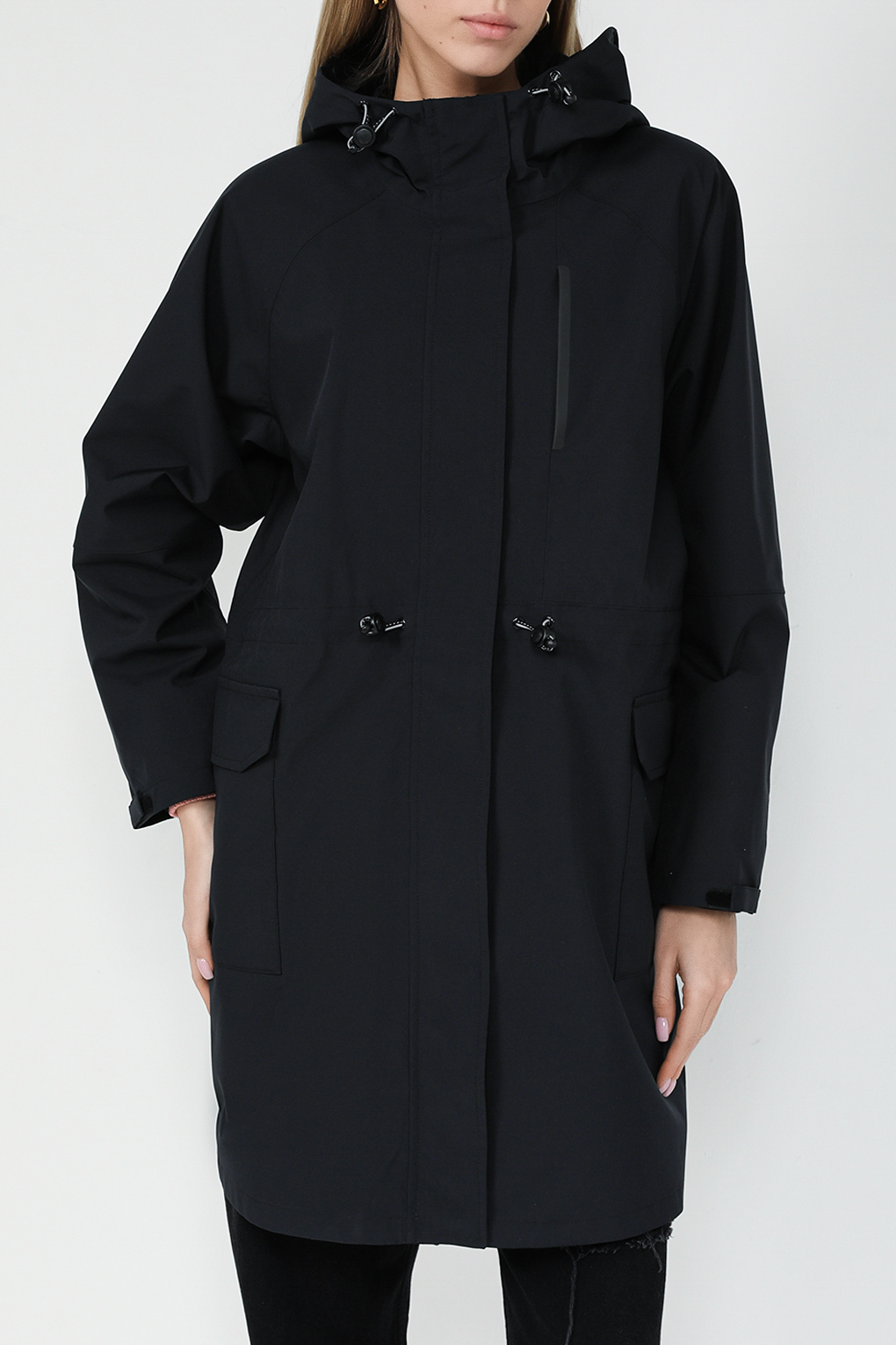 

Плащ женский Esprit Casual 014EE1G387 черный S, 014EE1G387