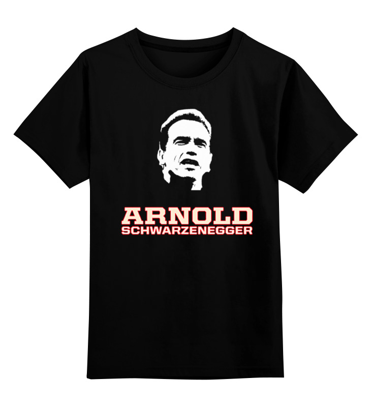 

Футболка детская Printio Arnold schwarzenegger цв. черный р. 164, Arnold schwarzenegger