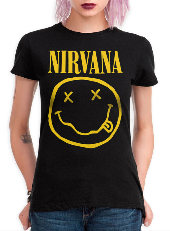 фото Футболка женская dream shirts nirvana 50009231 черная 2xl