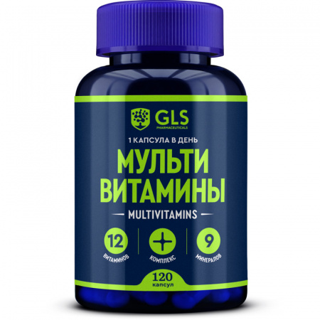 Купить Мультивитамины GLS pharmaceuticals капсулы 120 шт.