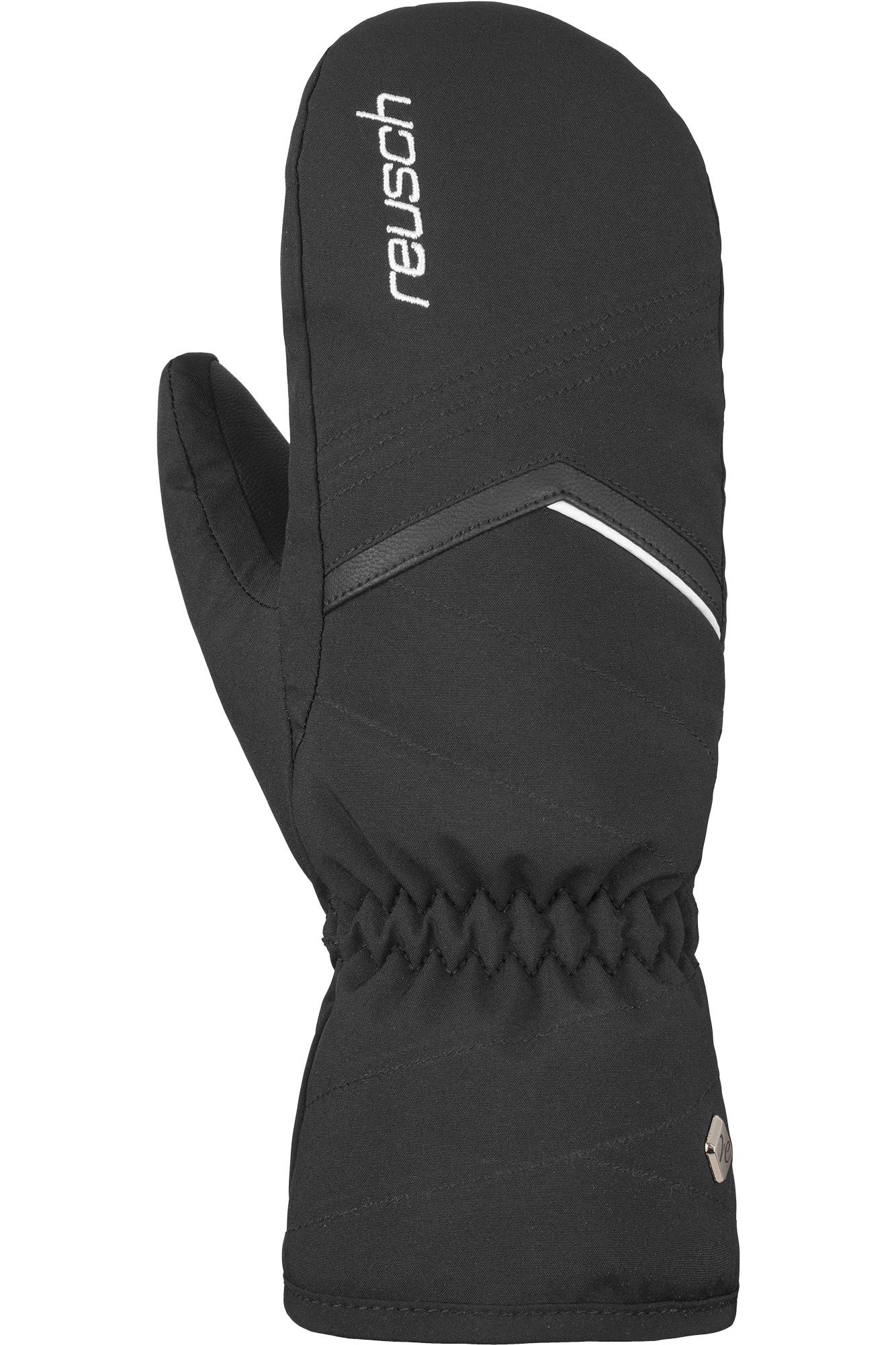 

Варежки Reusch Marisa Mitten Black/White (Inch (Дюйм):8,5) 2024-25, Черный, Marisa Mitten