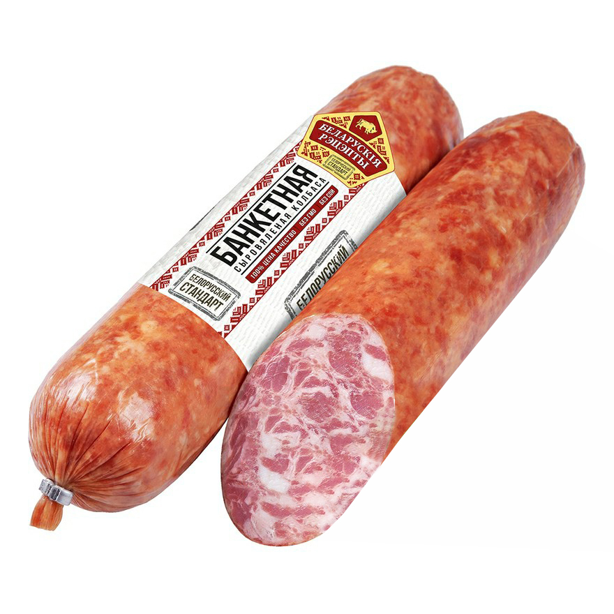 

Колбаса сыровяленая Белорусские рецепты Банкетная