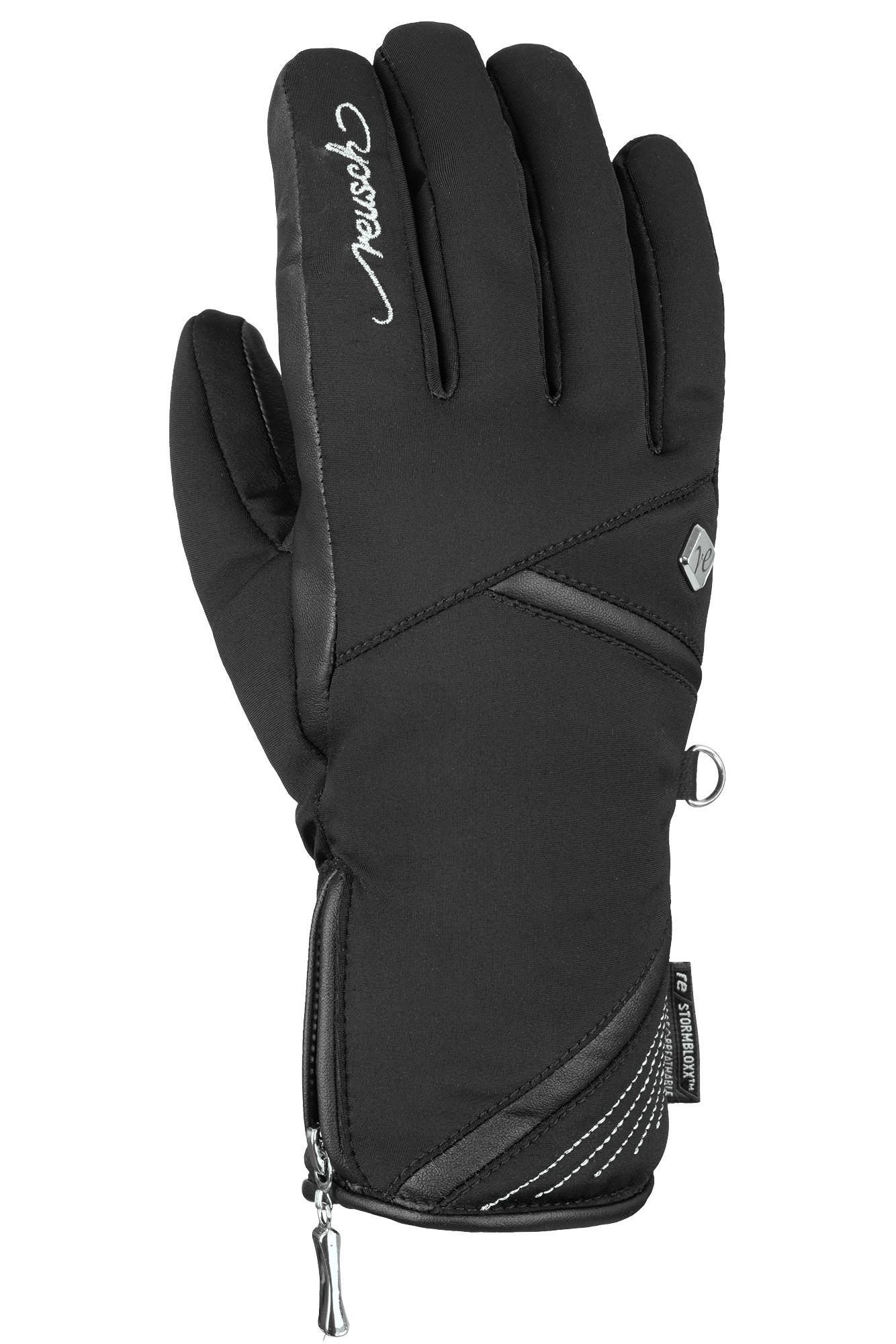 

Перчатки Reusch Lore Stormbloxx Black/Silver (Inch (Дюйм):7,5) 2022-23, Черный, Lore Stormbloxx
