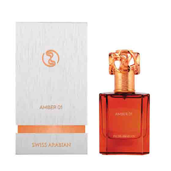 Парфюмированная вода Мужская Swiss Arabian Amber 01 50мл интенсивный прямой пигмент драгоценные оттенки янтарь precious shadows amber