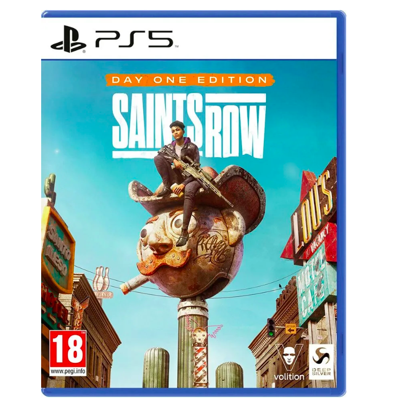 Игра Silver Saints Row Day One Edition PlayStation 5 полностью на иностранном языке 1699₽