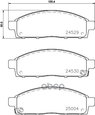 

Колодки MITSUBISHI L200 05/06- PAGID