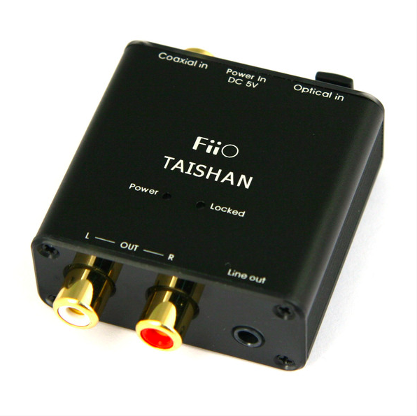

Цифро-аналоговый преобразователь FiiO D03K черный, D03K