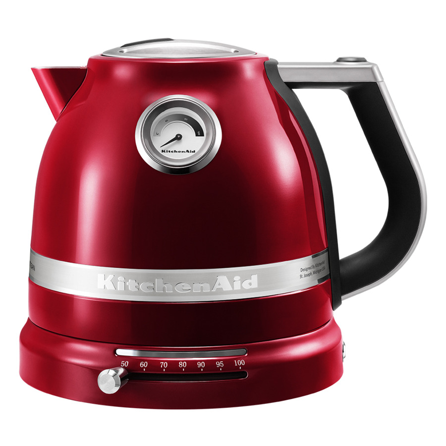 Чайник электрический KitchenAid Artisan 5KEK1522ECA 1.5 л красный чайник электрический kitchenaid 5kek1722eer 1 7 л красный