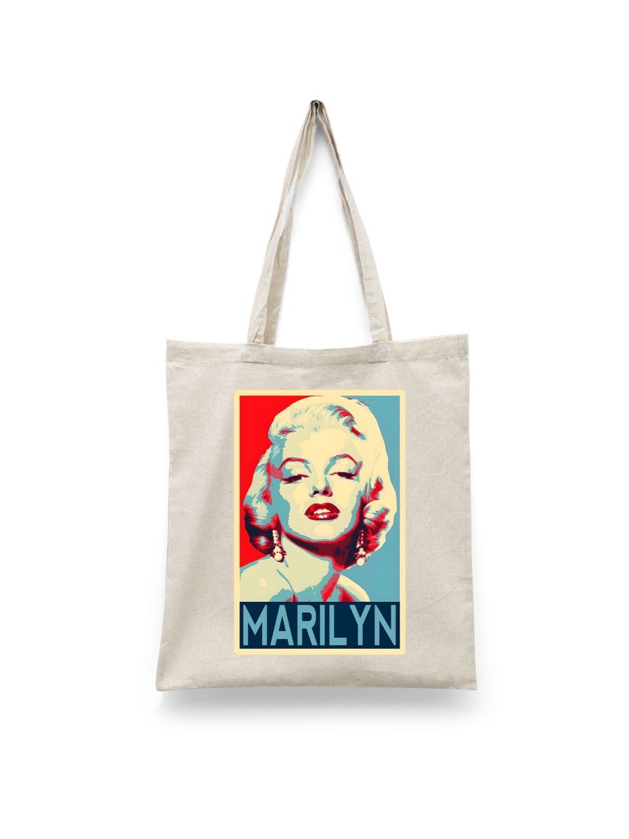 

Шоппер унисекс Каждому Своё Мэрилин Монро/Marilyn Monroe MZMM6, белый, Мэрилин Монро/Marilyn Monroe MZMM6
