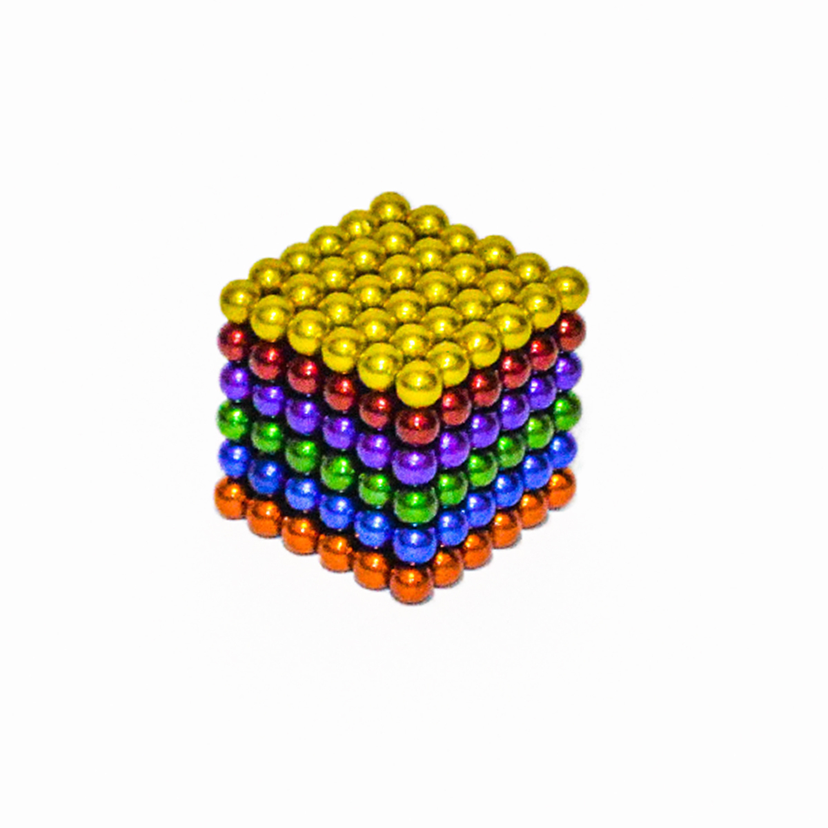 Игрушка-антистресс Парк Сервис Неокуб разноцветный, магнитные шарики 5 мм