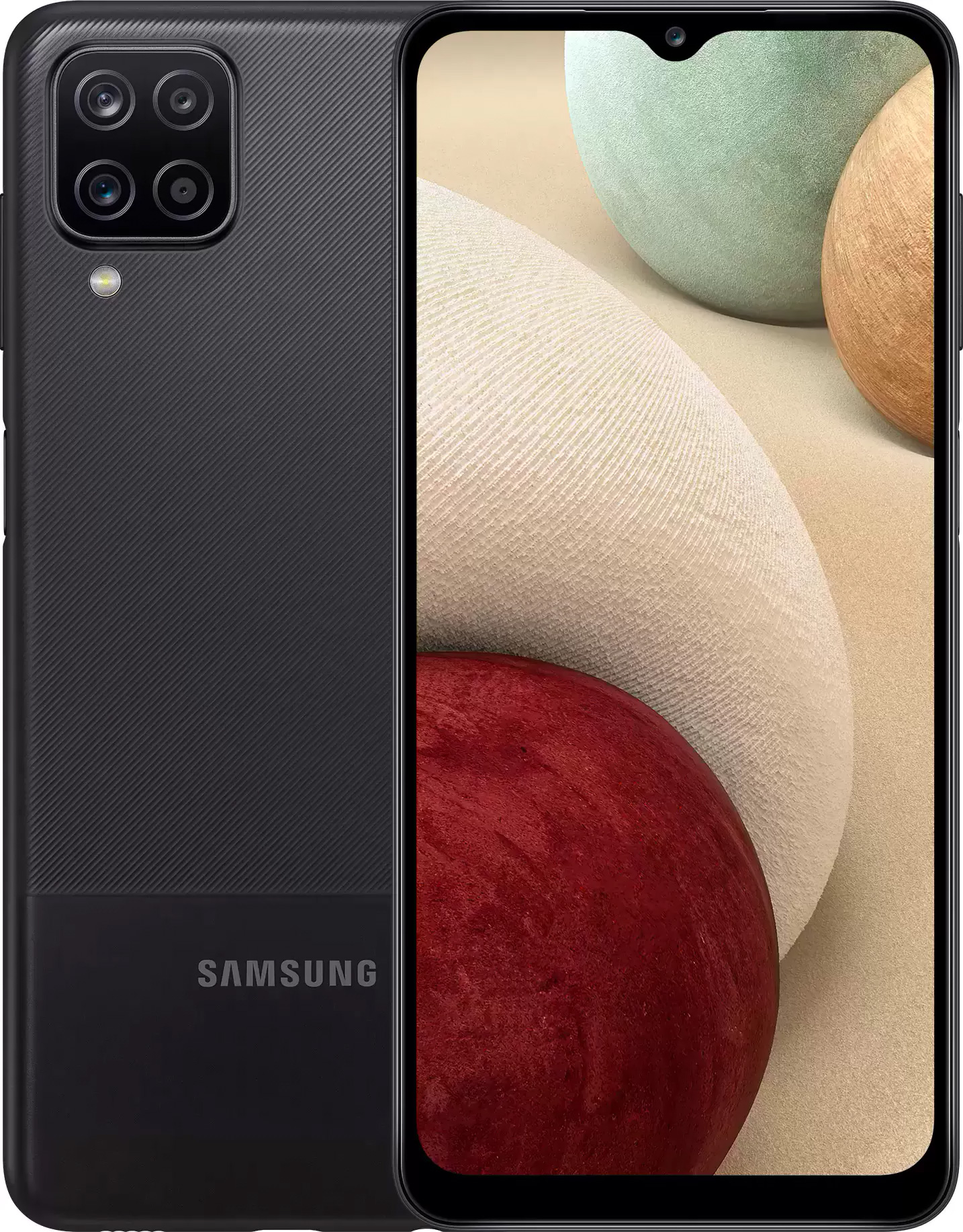 Смартфон Samsung Galaxy A12 64GB Black (SM-A127FZKVSER) Galaxy A12 64GB Black (SM-A127F)