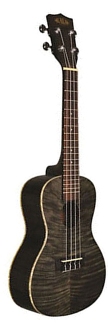 фото Укулеле сопрано kala ka-sembk soprano exotic mahogany black ukulele, kala (кала)