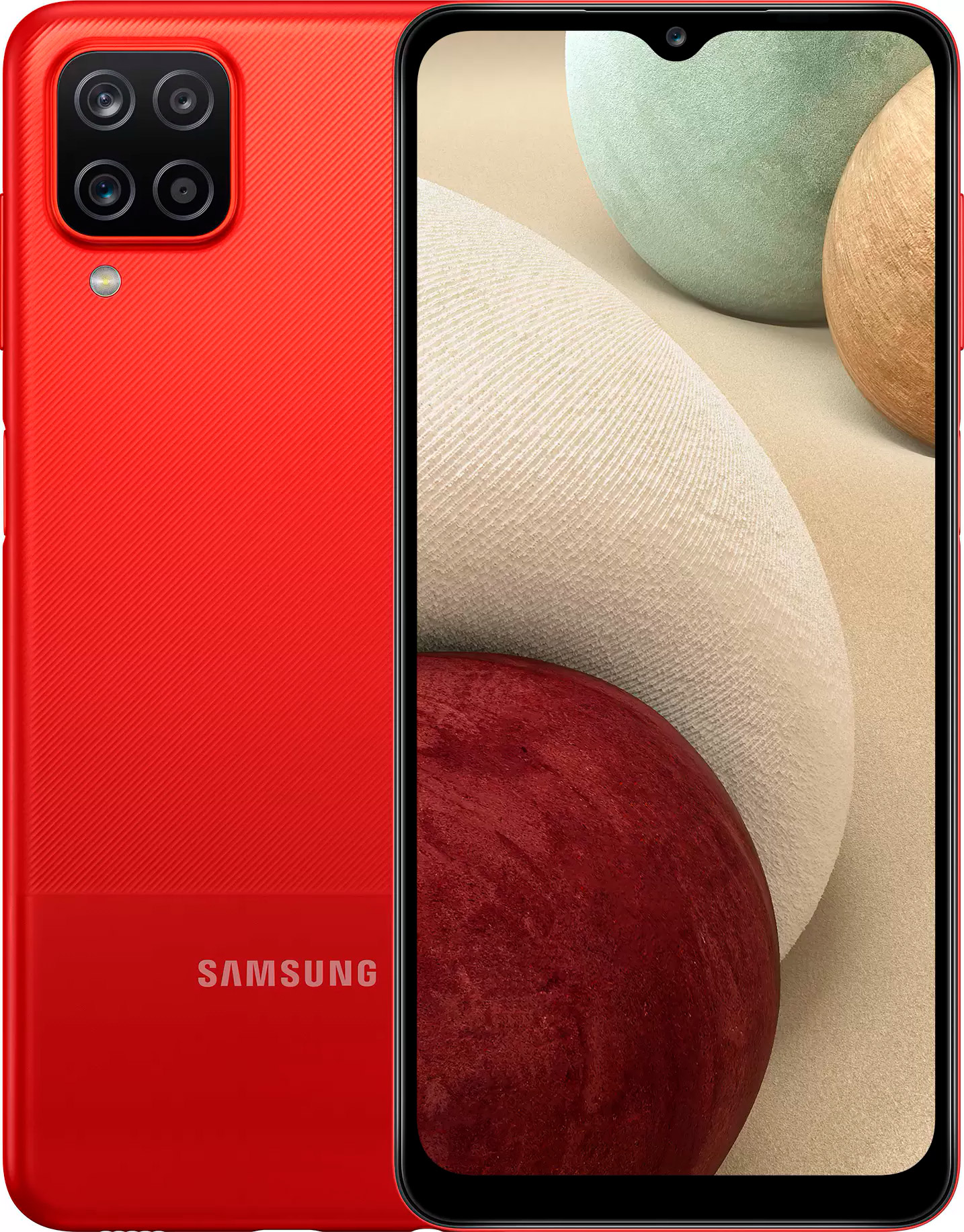 Смартфон Samsung Galaxy A12 3/32GB Red (SM-A127FZRUSER)