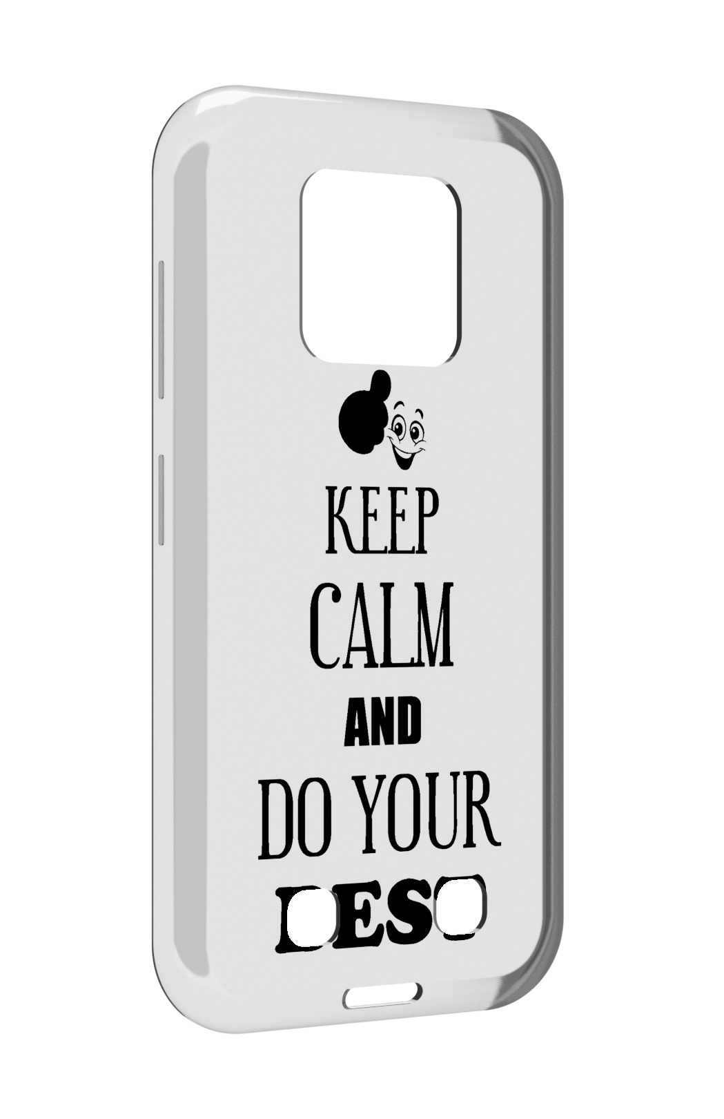 

Чехол MyPads keep-calm-and для Oukitel WP18, Прозрачный, Tocco