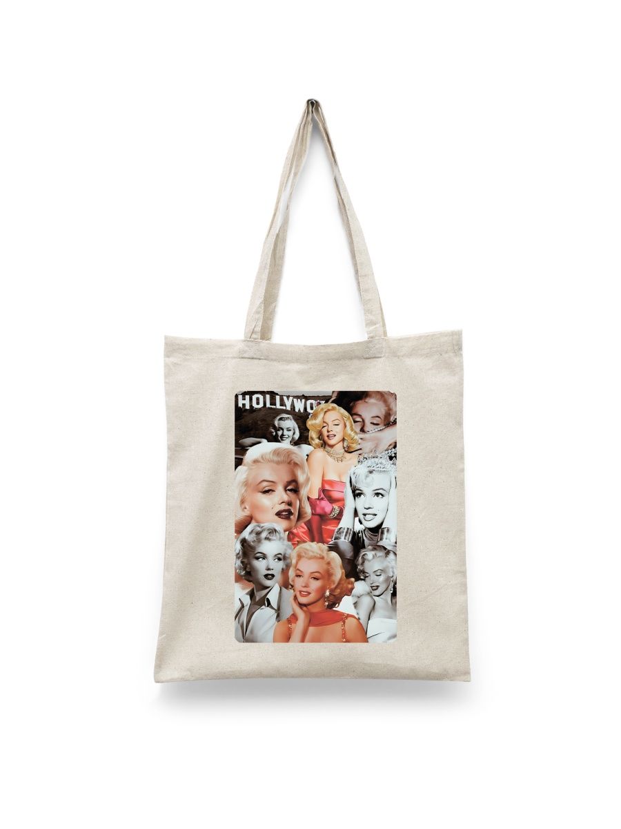 

Шоппер унисекс Каждому Своё Мэрилин Монро/Marilyn Monroe MZMM7, белый, Мэрилин Монро/Marilyn Monroe MZMM7