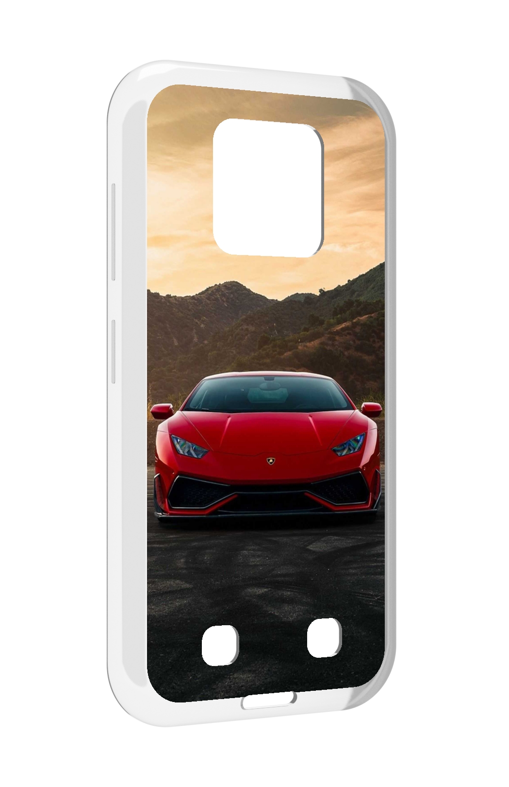 

Чехол MyPads lamborghini 1 мужской для Oukitel WP18, Прозрачный, Tocco