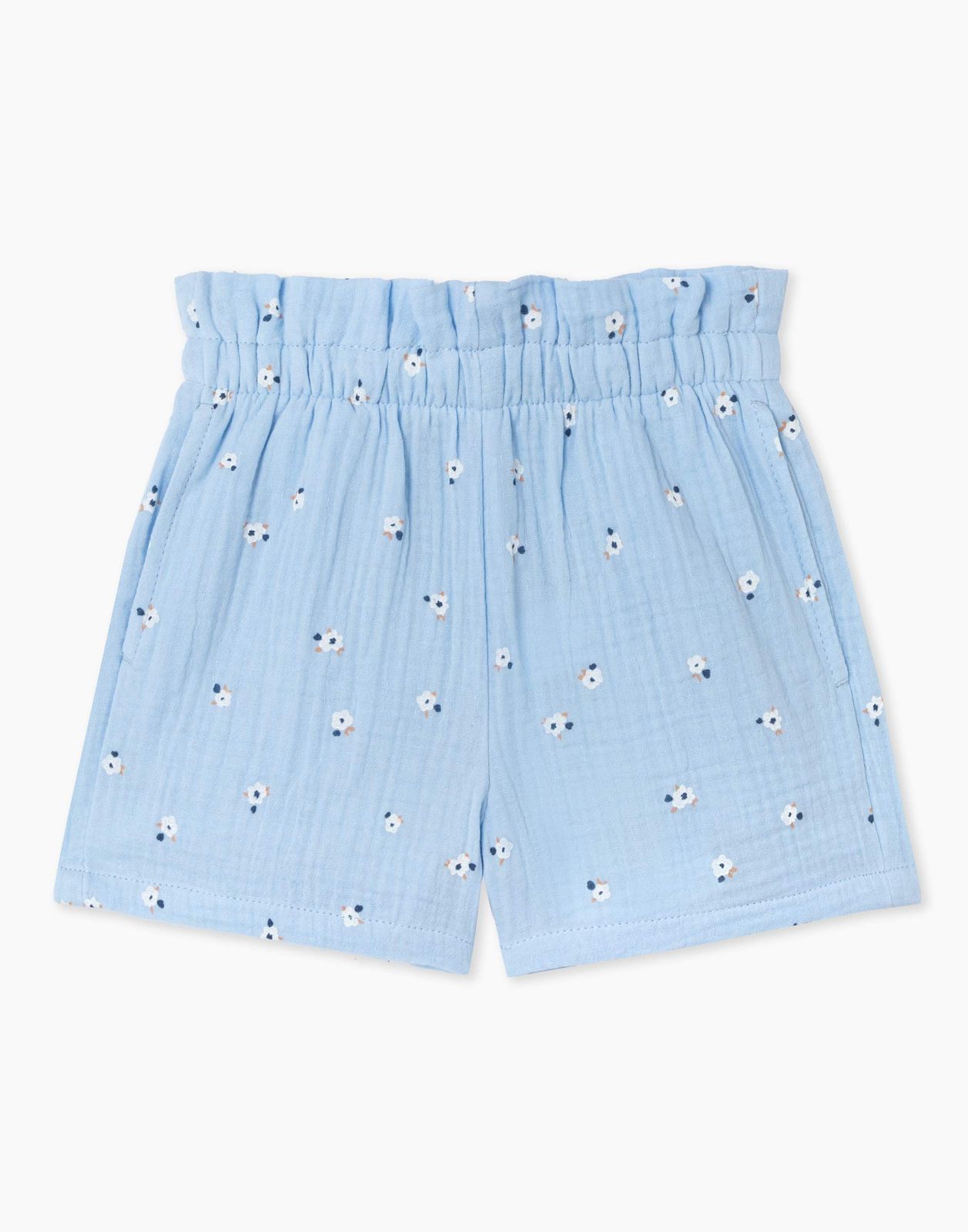 

Шорты для девочки Gloria Jeans GSH011091 голубой 6-8л/128, GSH011091