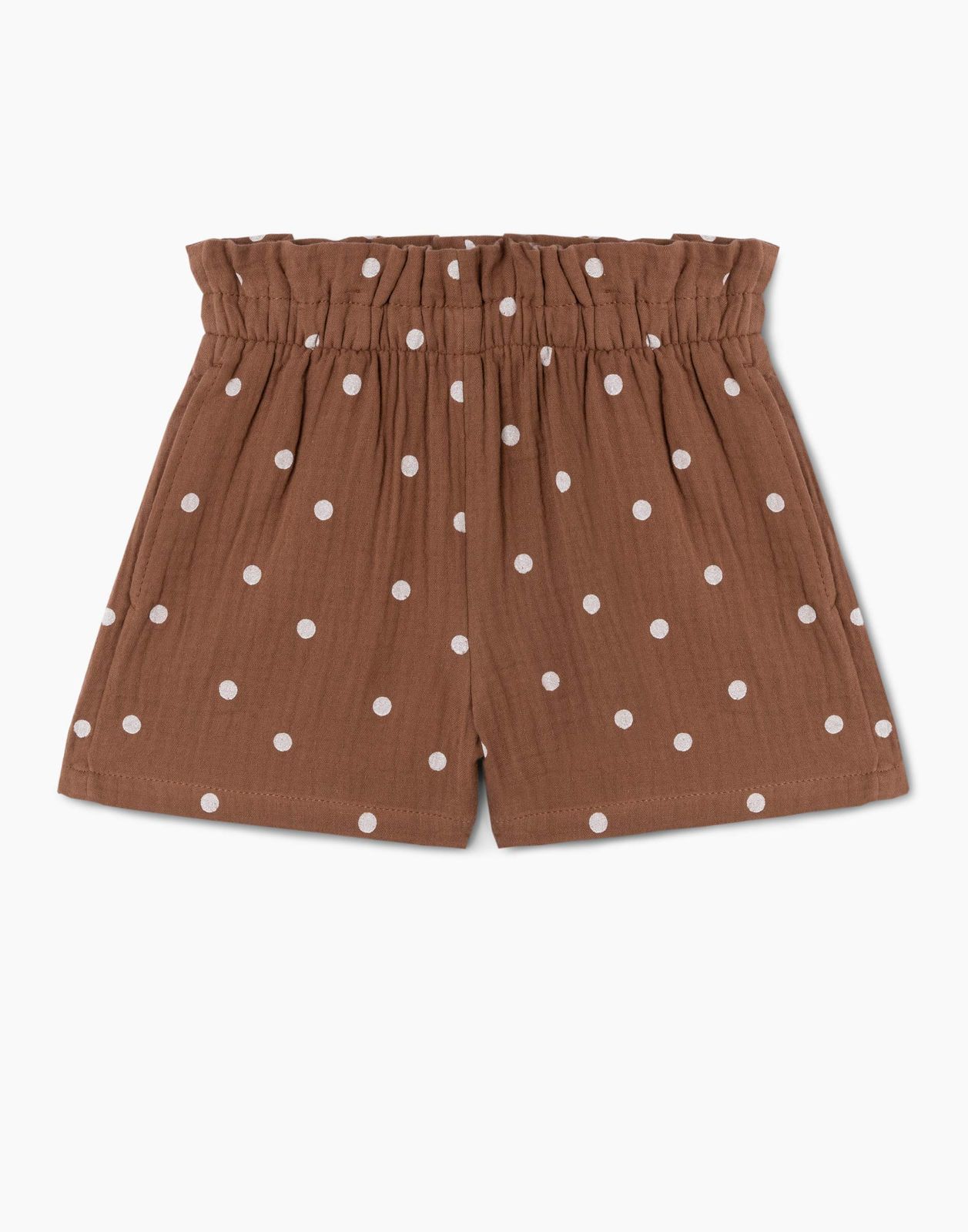 

Шорты для девочки Gloria Jeans GSH011091 коричневый 8-10л/140, GSH011091