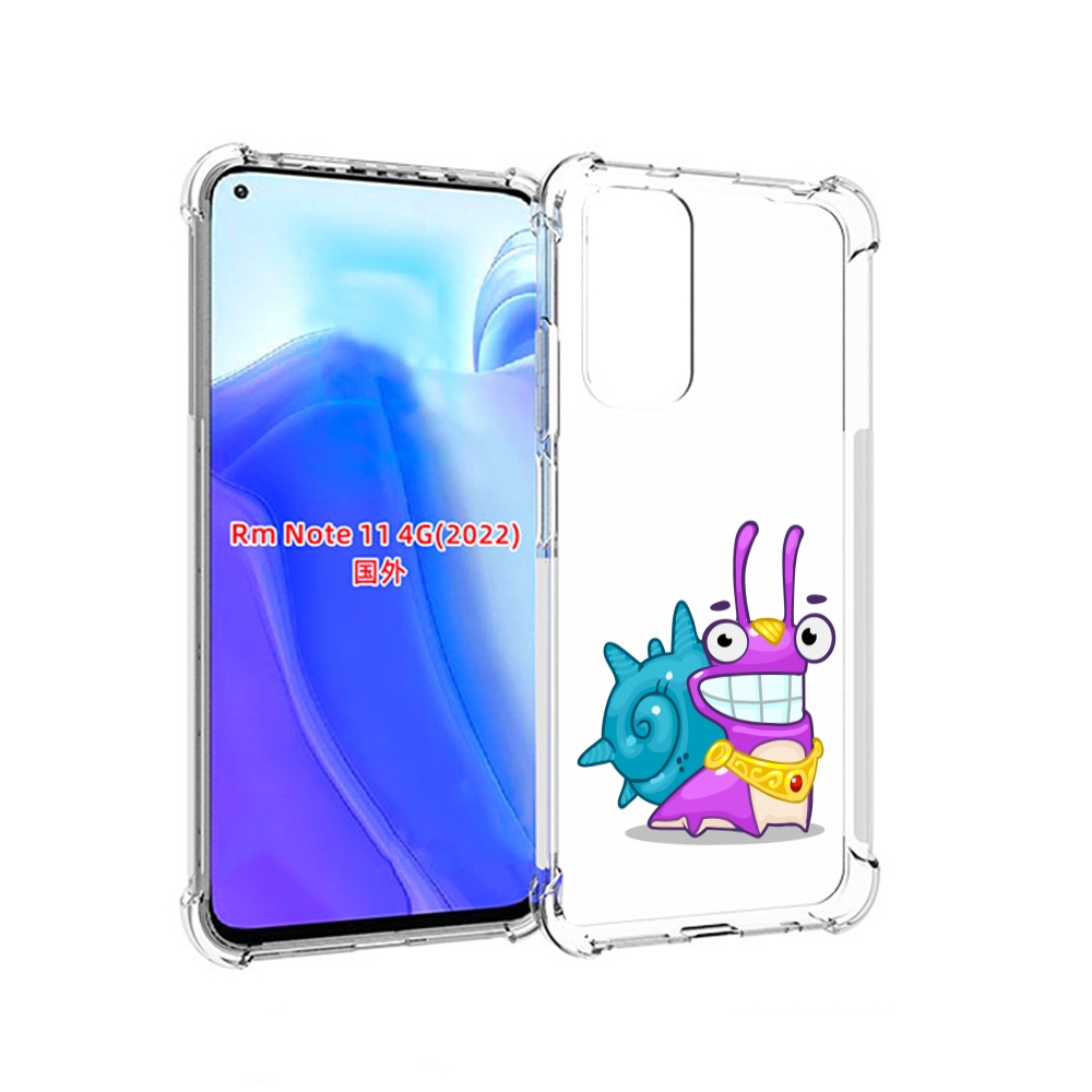 

Чехол MyPads улитка-принц для Xiaomi Redmi Note 11 4G ( Глобальная версия ), Tocco