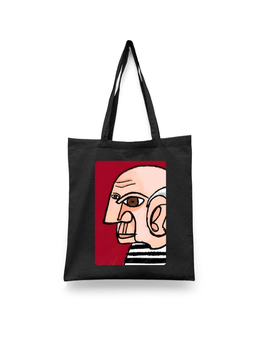

Шоппер унисекс Каждому Своё Пабло Пикассо/Pablo Picasso IZPK1, черный, Пабло Пикассо/Pablo Picasso IZPK1