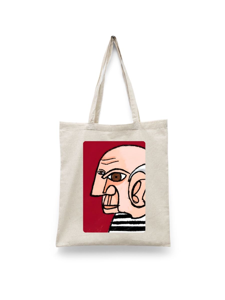 

Шоппер унисекс Каждому Своё Пабло Пикассо/Pablo Picasso IZPK1, белый, Пабло Пикассо/Pablo Picasso IZPK1