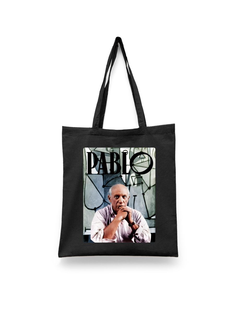 

Шоппер унисекс Каждому Своё Пабло Пикассо/Pablo Picasso IZPK2, черный, Пабло Пикассо/Pablo Picasso IZPK2