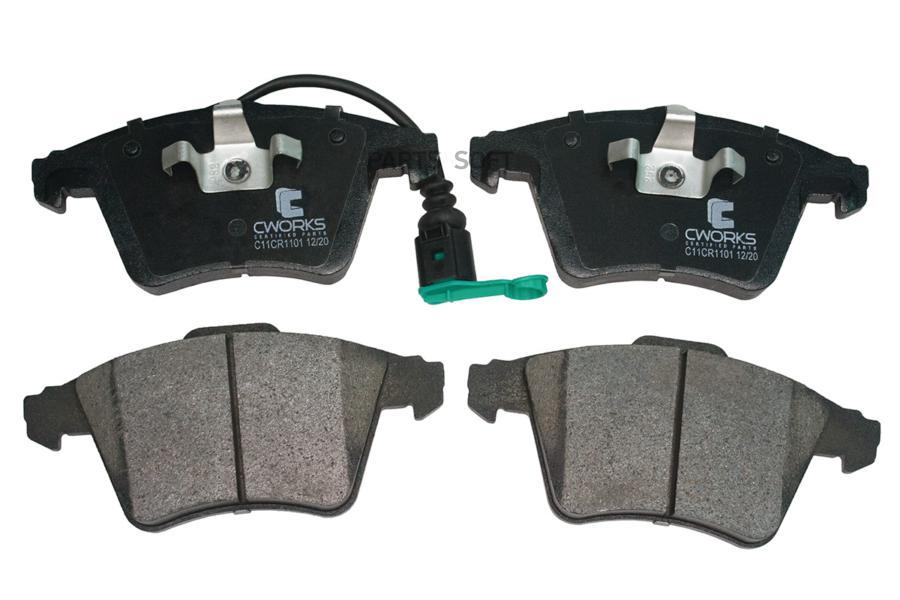 

Тормозные колодки CWORKS передние c11cr1101