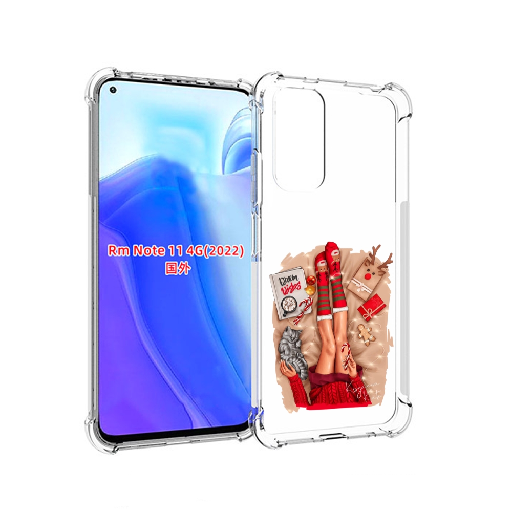 

Чехол MyPads уютный-арт женский для Xiaomi Redmi Note 11 4G ( Глобальная версия ), Tocco
