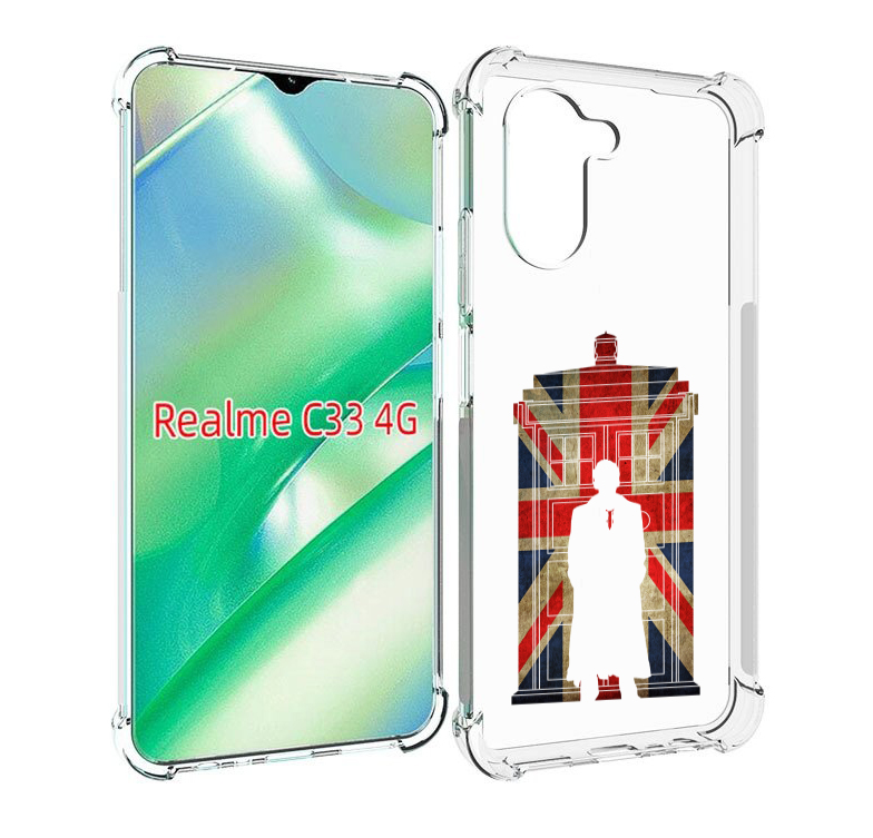

Чехол MyPads шерлок холмс для Realme C33 4G, Прозрачный, Tocco