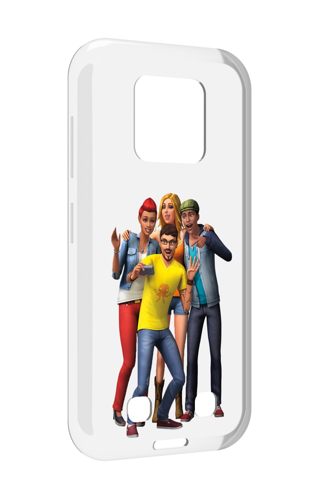 

Чехол MyPads sims для Oukitel WP18, Прозрачный, Tocco