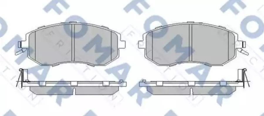 

Комплект тормозных колодок FOMAR-FRICTION FO217183