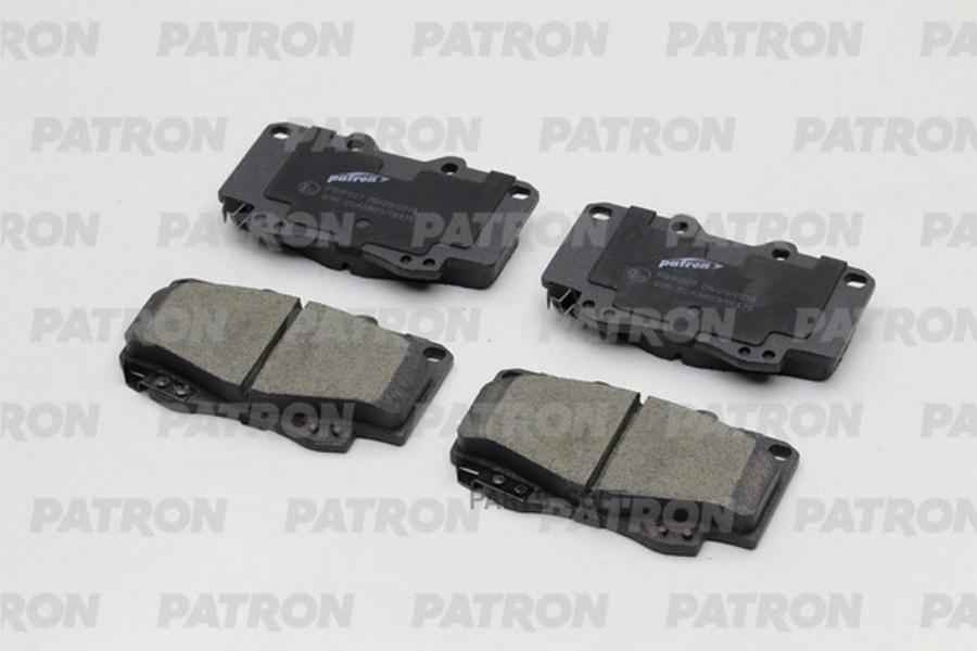 Колодки тормозные дисковые передн TOYOTA: HILUX пикап 01- PATRON PBP027