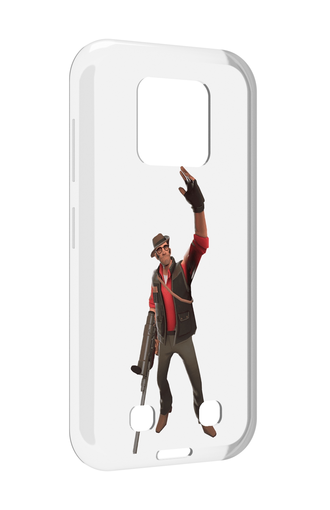 

Чехол MyPads team-fortress-2 для Oukitel WP18, Прозрачный, Tocco