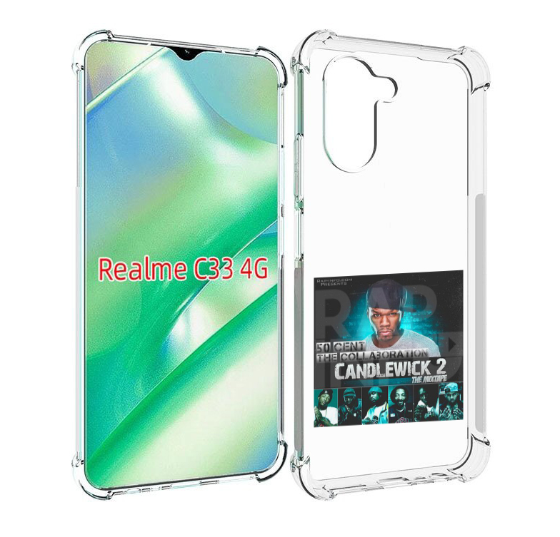 

Чехол MyPads 50 Cent - CandleWick 2 для Realme C33 4G, Прозрачный, Tocco