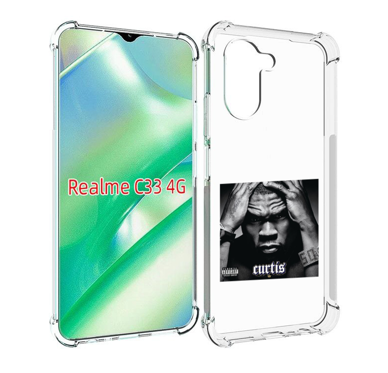 

Чехол MyPads 50 Cent - Curtis для Realme C33 4G, Прозрачный, Tocco